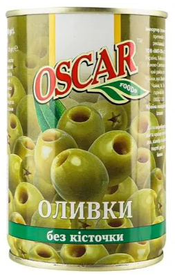 Оливки Oscar без кісточки 300 г